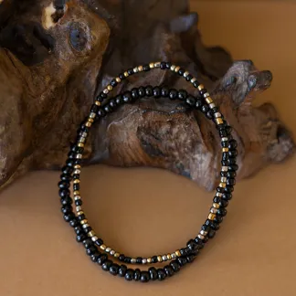 Minimalistický korálkový náramkový set | PachaMama.cz