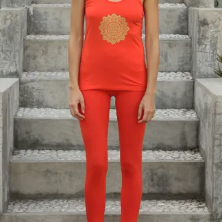 Tílko Bea, barva SPICY ORANGE | PachaMama.cz