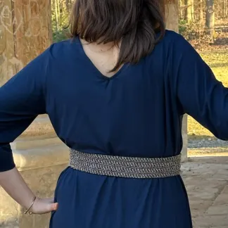 Korálkový opasek s dřevěnou přezkou | PachaMama.cz