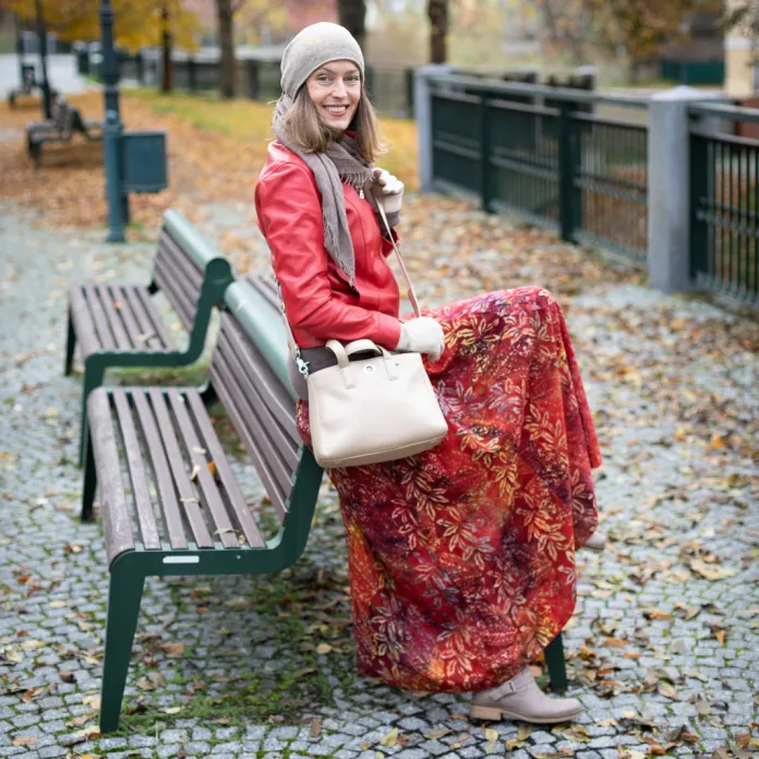 Jak sladit podzimní šatník s dlouhou sukní? | PachaMama.cz