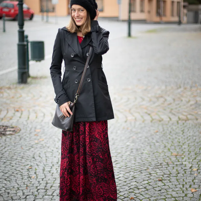 Jak sladit podzimní šatník s dlouhou sukní? | PachaMama.cz